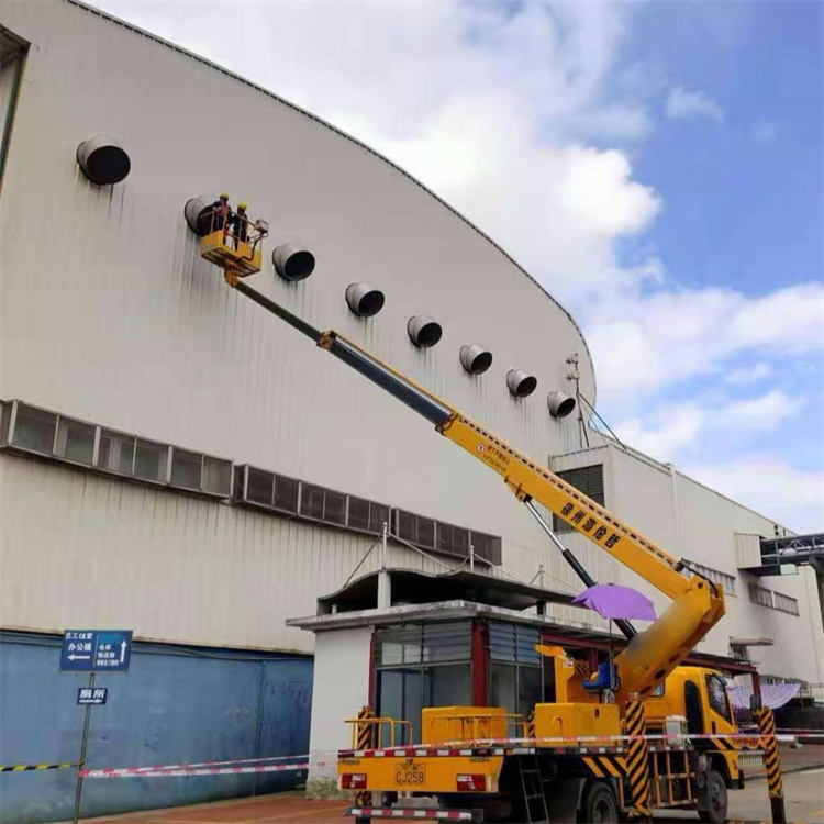 社旗县高空作业车出租服务：专业广告牌安装解决方案